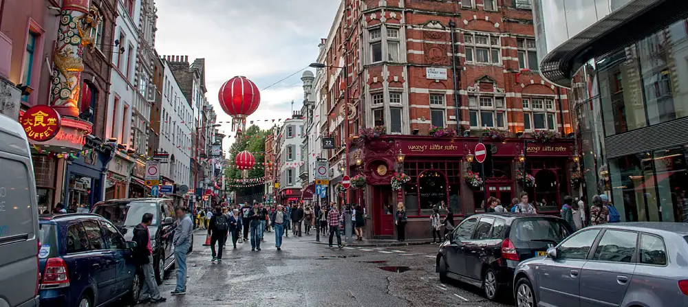 Čínská čtvrť v Londýně