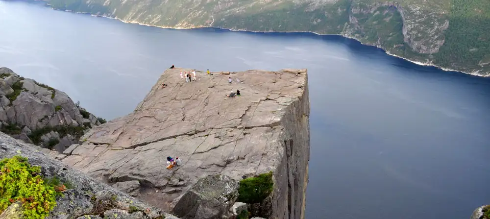 Preikestolen, Norsko (kazatelna)