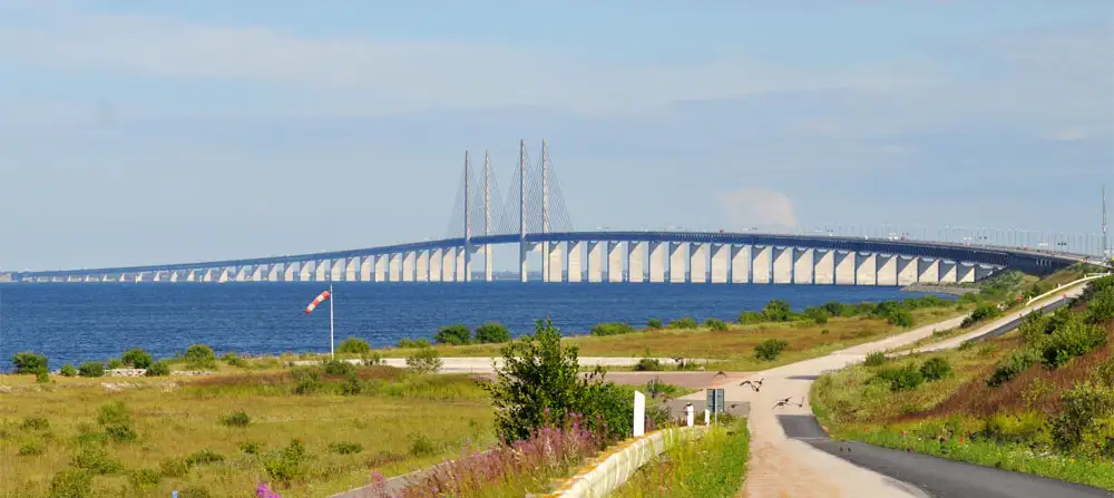 Öresundský most, Dánsko