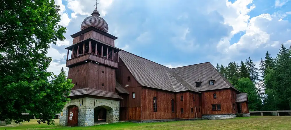 Dřevěný kostel Svätý Kríž