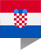 vlajka Chorvatsko